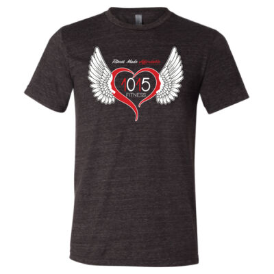 1015 Logo Front - Unisex Triblend Tee Thumbnail