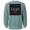 Unisex Midweight Pigment-Dyed Crewneck Sweatshirt Thumbnail